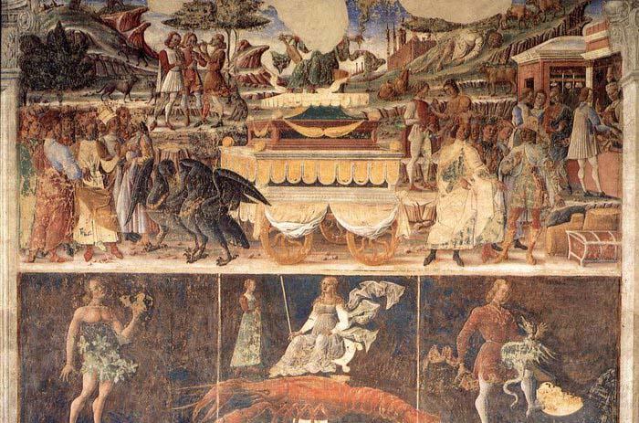 Cosimo Tura Triumph of Mercury china oil painting image